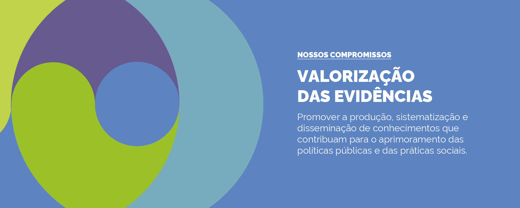 Valorização das evidências