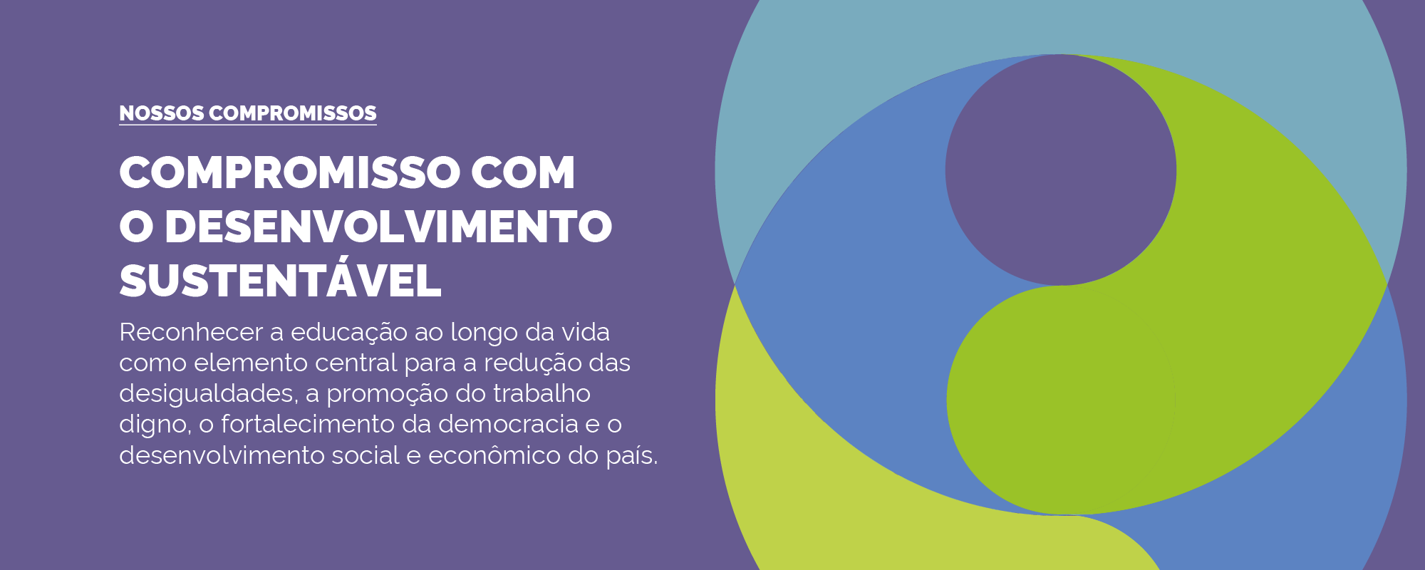 Compromisso com o desenvolvimento sustentável