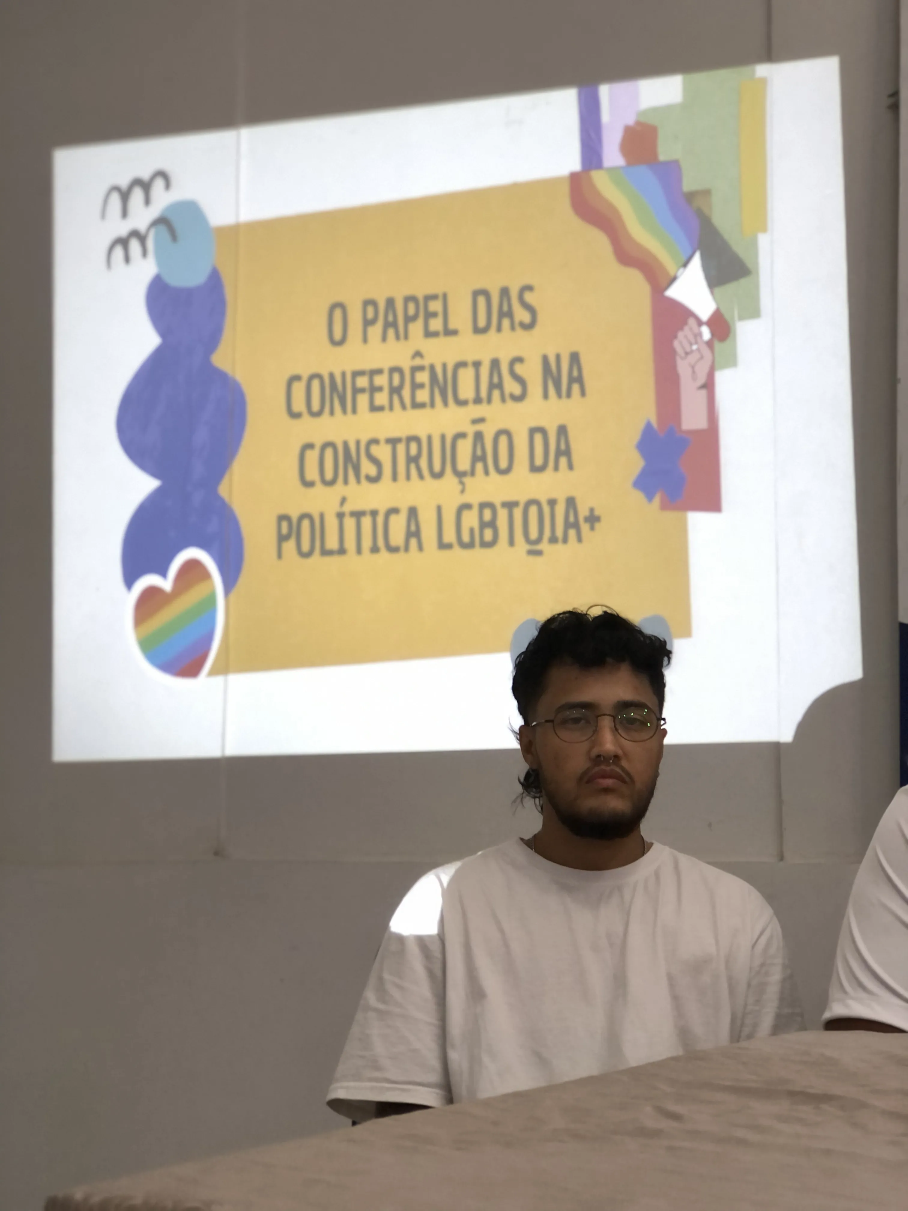 Hazael Assem, homem trans, membro da associação UPTT, considera importantes eventos como o congresso.