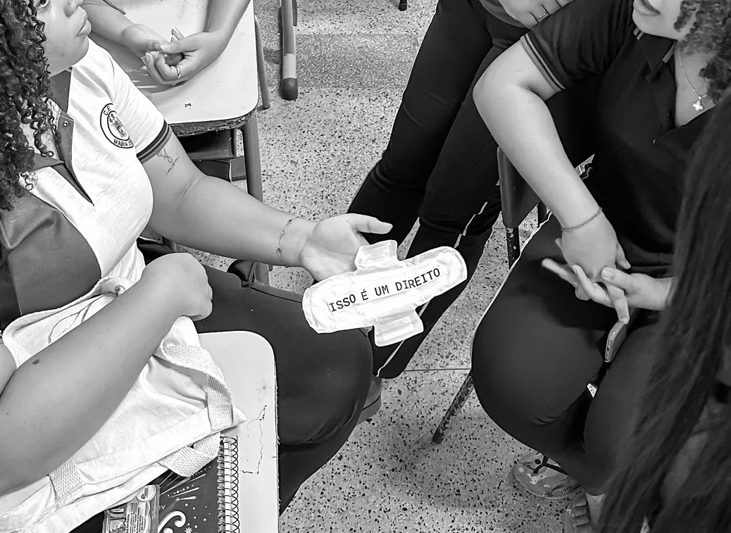 Desmistificando a menstruação. Foto: Linda Rodrigues
