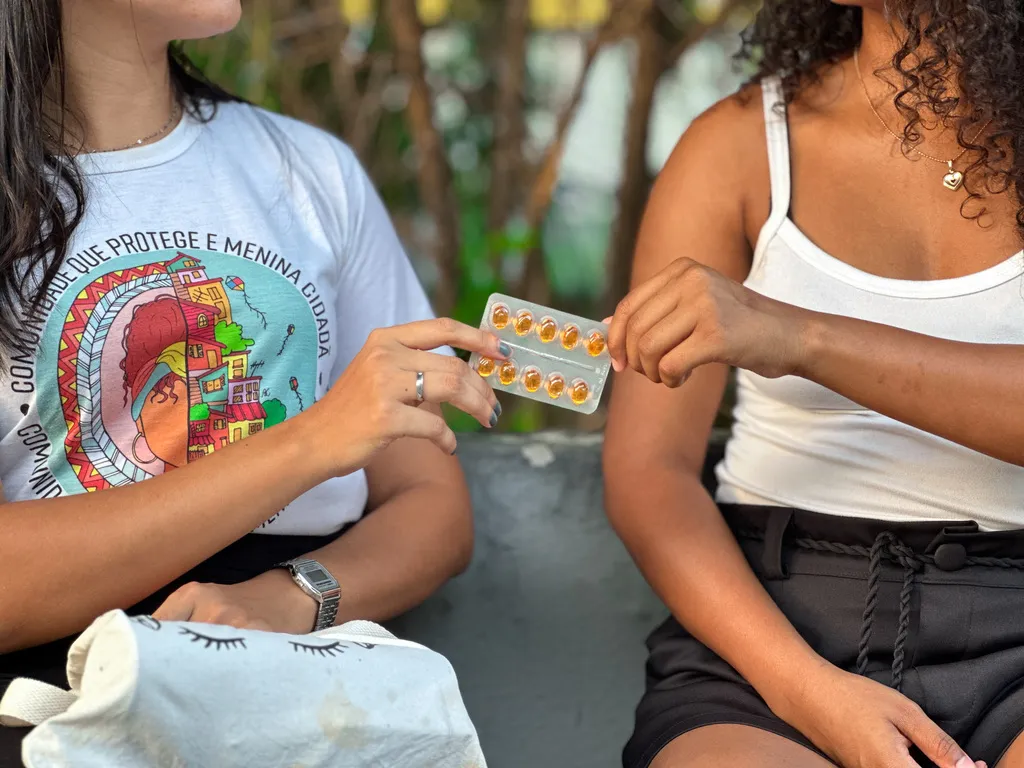 Compartilhar apoio e garantir alívio. Foto: Linda Rodrigues