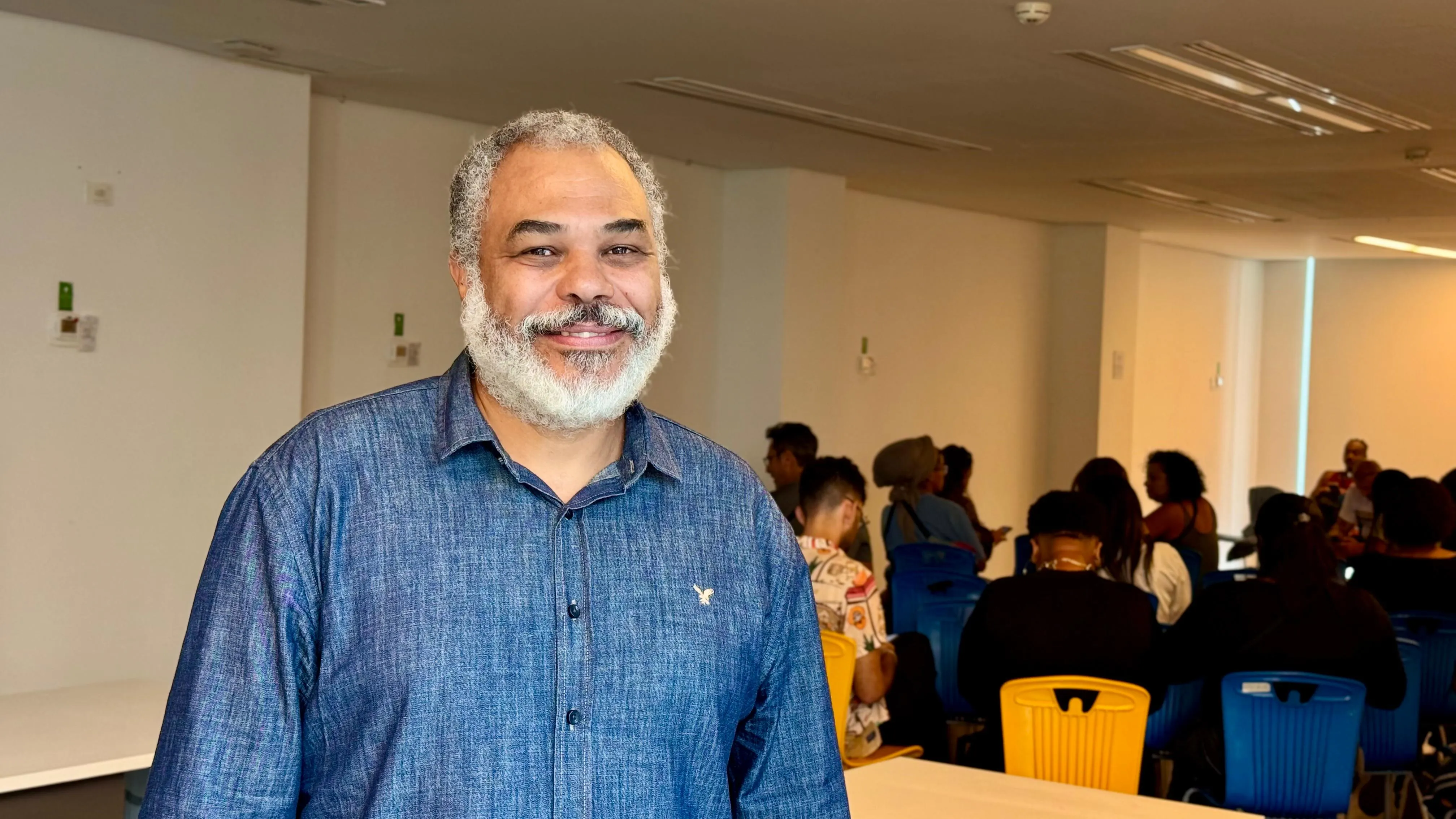 Sérgio Gonçalves, 53 anos, morador de São Cristóvão. Foto: Jaqueline Suarez.