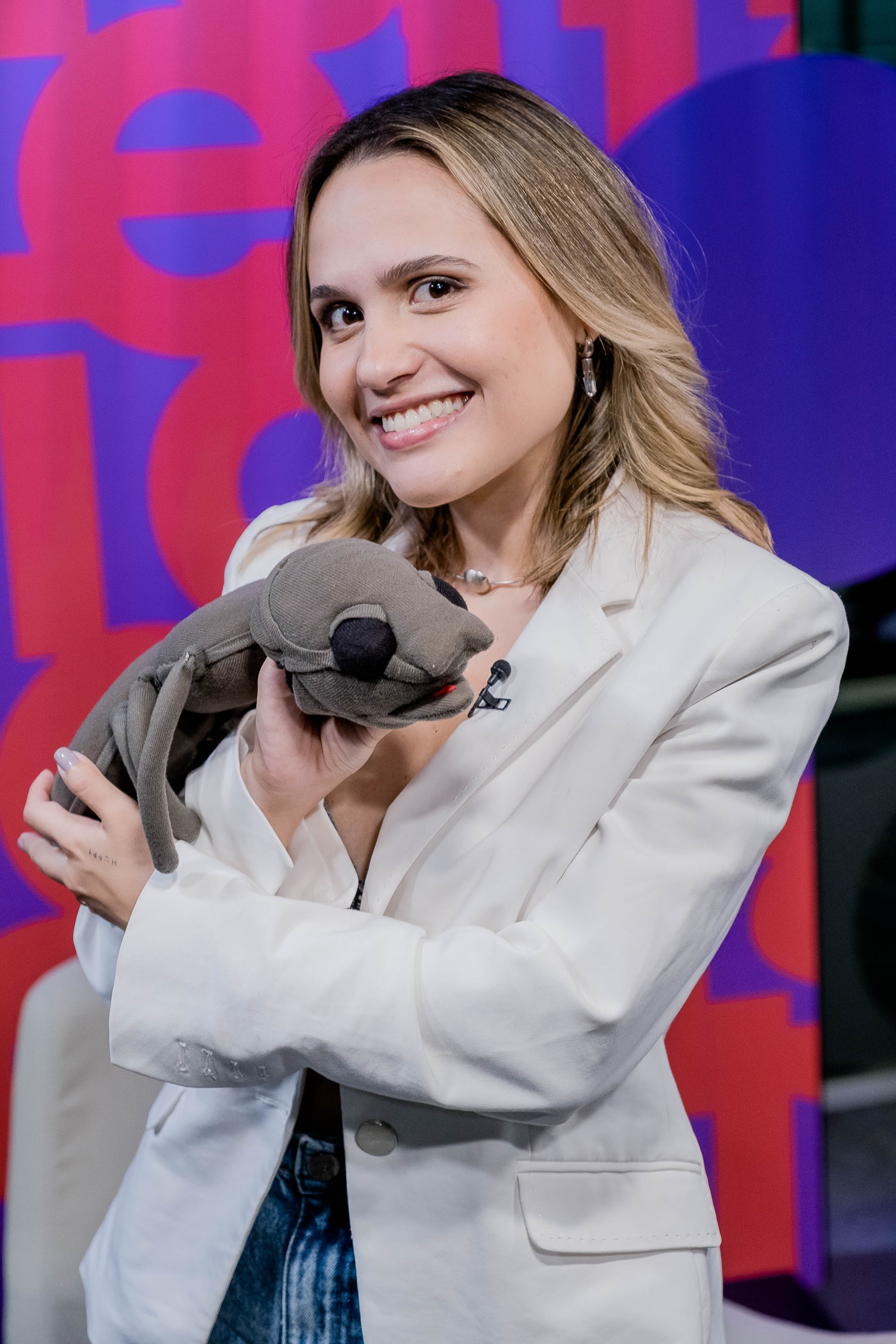 A atriz Priscilla Campos, que protagonizou “Teca na TV”.