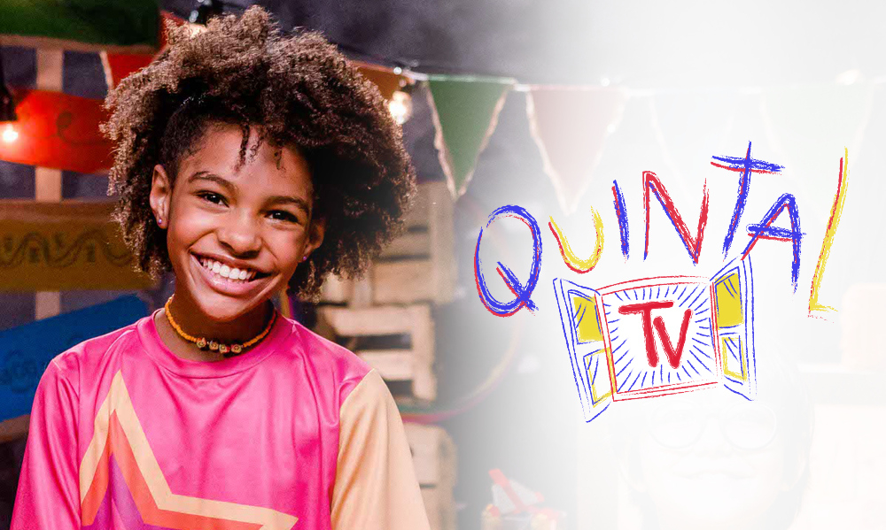 Logo do programa Quintal TV
