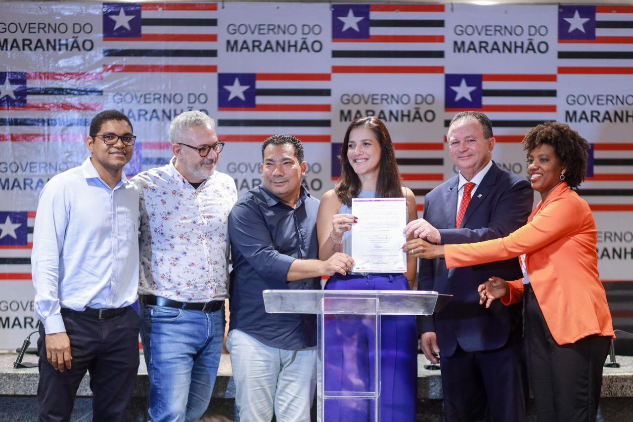 A imagem mostra o termo de formalização da parceria