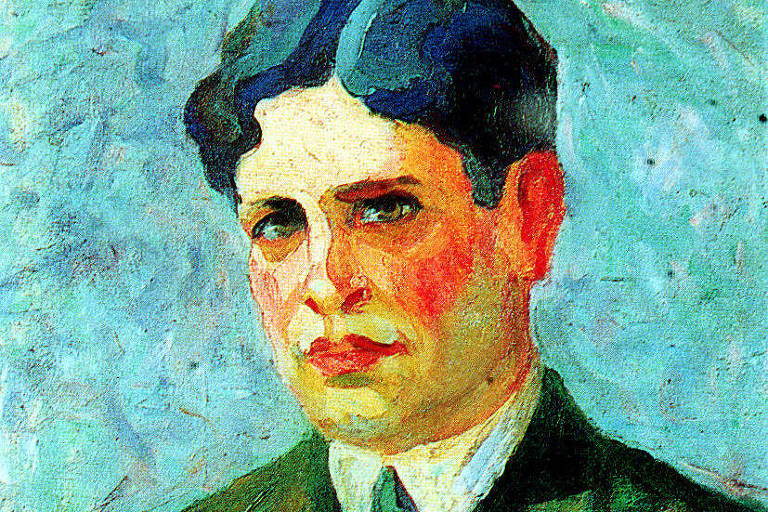 Pintura de um homem.