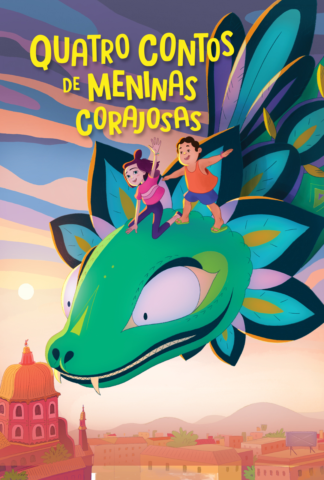 Pôster do programa "Quatro Contos de Meninas Corajosas"