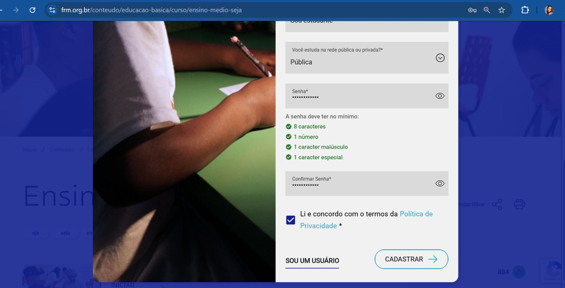 Passo a passo SEJA 3