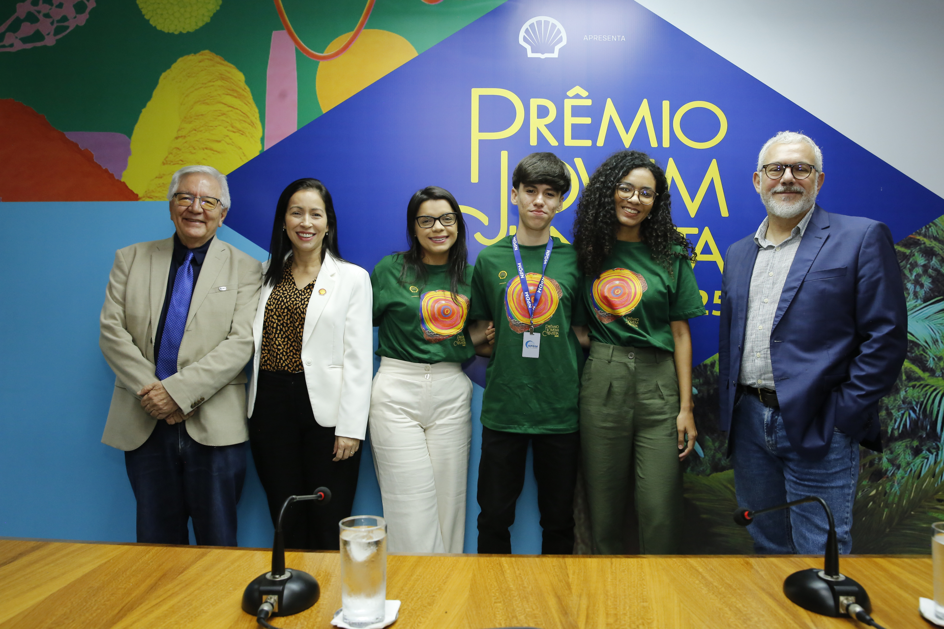 Vencedores do 31º Prêmio Jovem Cientista