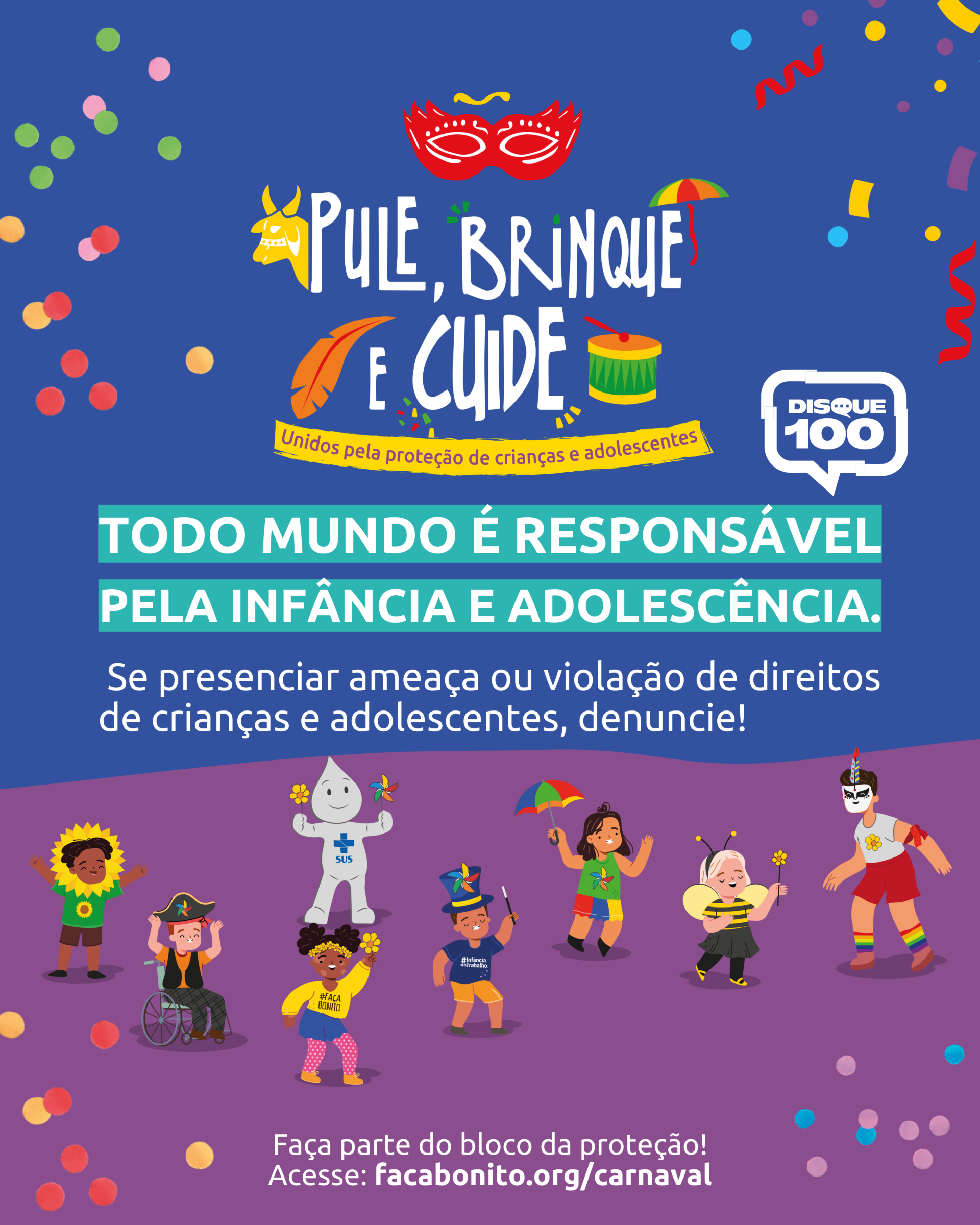 Campanha Pule, Brinque e Cuide 2026