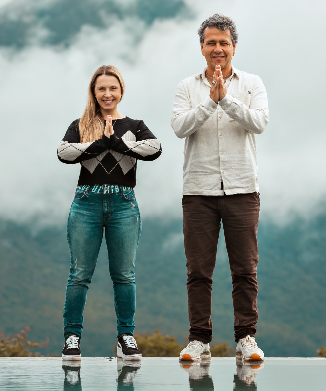 Iara Cardoso e Marcos Palmeira