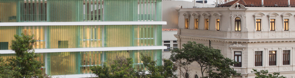 fachada do Museu de Arte do Rio