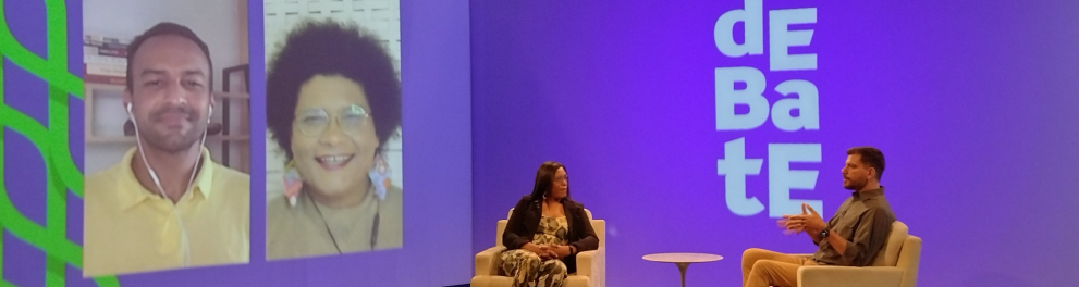 Paula Beatriz e Cristiano Reckziegel no Debate