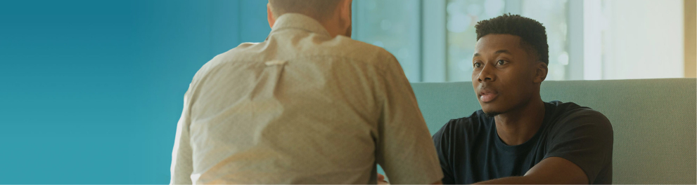 Reunião entre duas pessoas