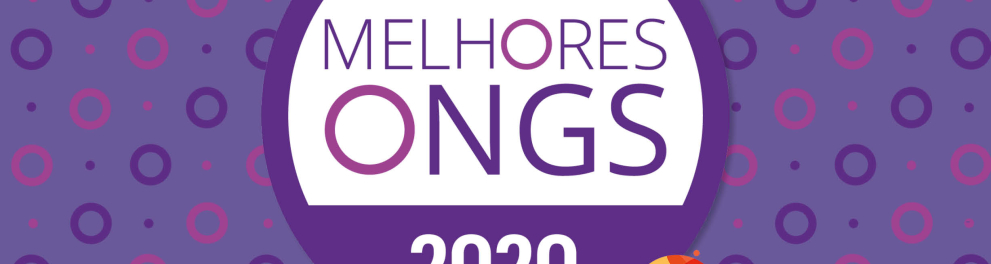 Logomarca da premiação de melhores ongs