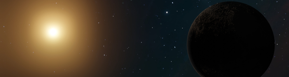 Imagem mostra o sol e a Lua