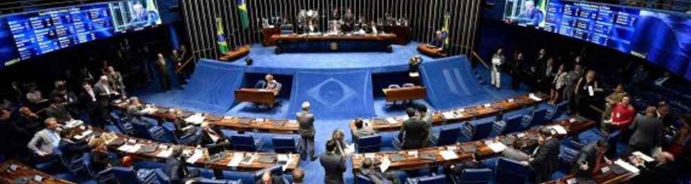 A imagem mostra a Câmara dos Deputados
