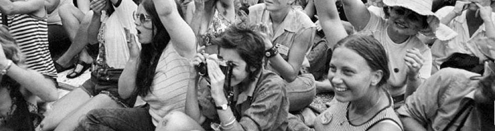 Uma multidão de mulheres
