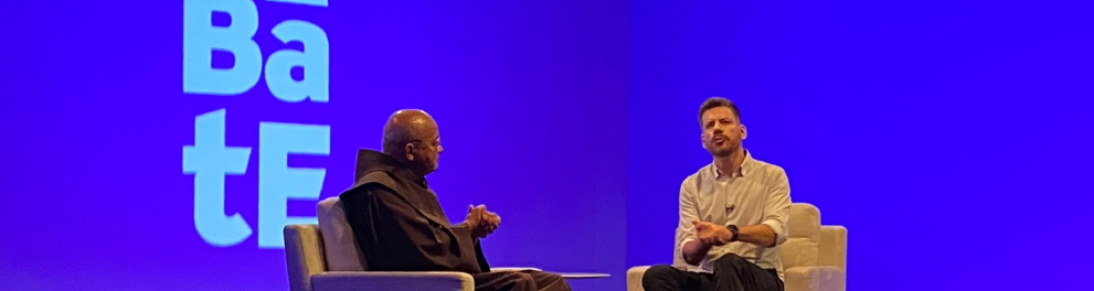 Imagem do cenário do programa Debate