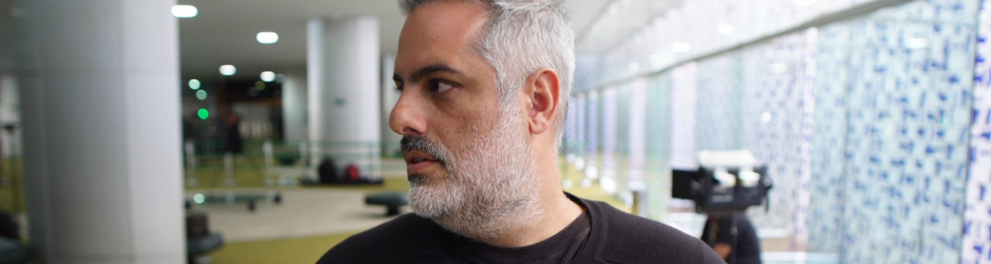 André Fran em Brasília na gravação da terceira temporada da série Meme Explica