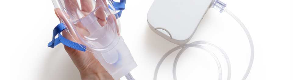 Um aparelho de nebulização
