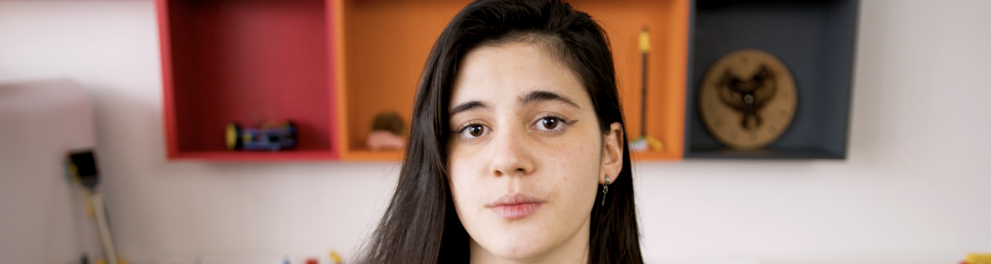 Carmen Maria aluna do Ensino Médio