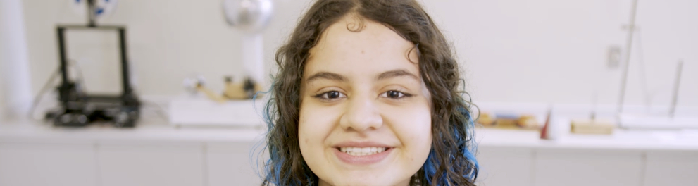 Rafaela Rodrigues aluna do Ensino Fundamental 2