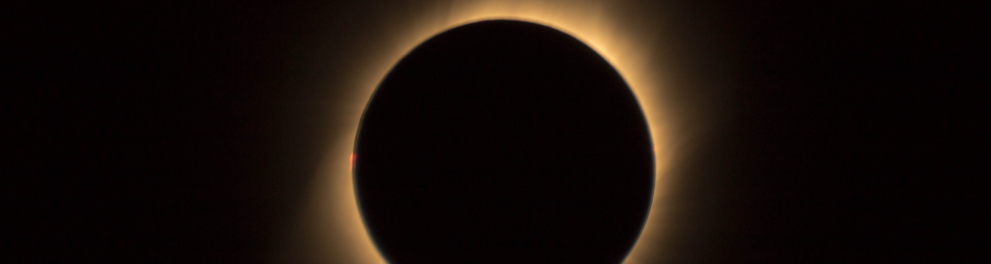 Um eclipse solar
