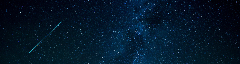 Uma estrela cadente