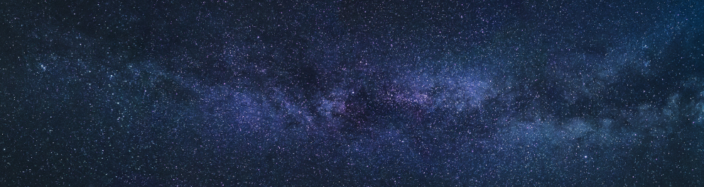 Várias estrelas no céu