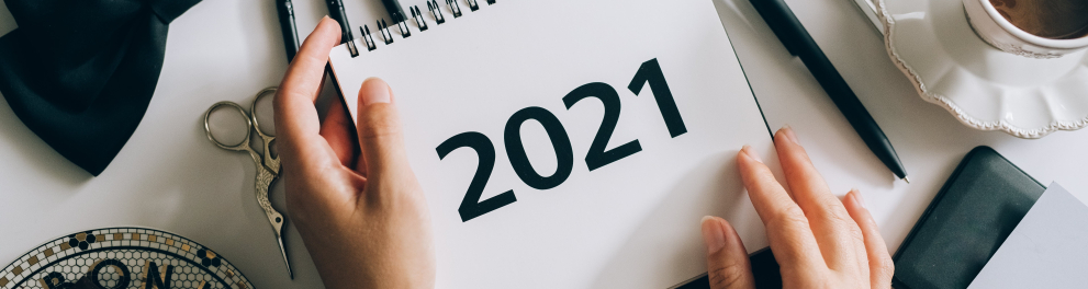 Um caléndário de 2021