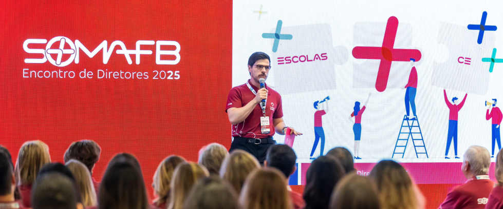 Murilo Nogueira, Diretor Administrativo e Financeiro da Fundação Bradesco no SOMA FB – Encontro de Diretores 2025