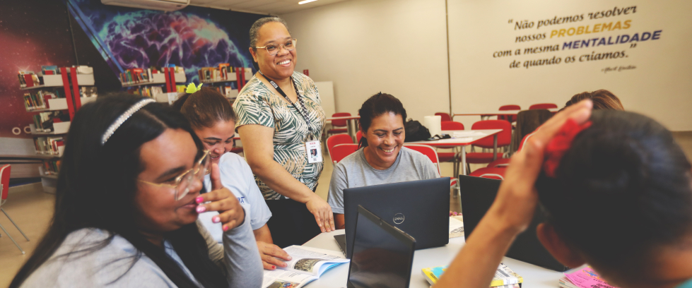 Alunos do SESI Ipiranga