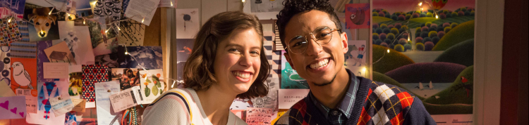 Letícia Fagnani e Felipe Frazão nos bastidores das gravações.
