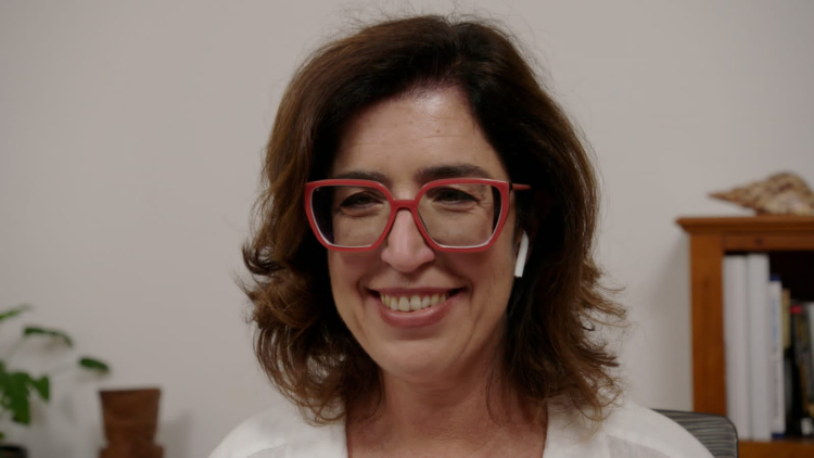 Sandra Chemin nos bastidores