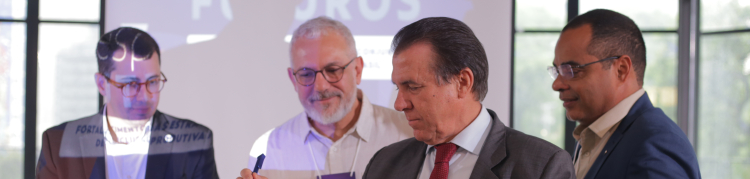 Luiz Marinho e João Alegria